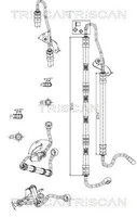 Triscan Hydraulikschlauch, Lenkung 8516 11026 FüR Bmw