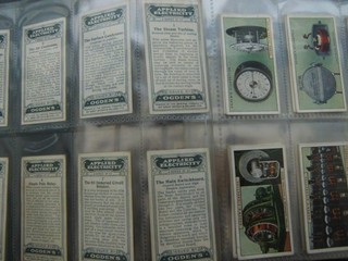 ONE COMPLETE SET CIGARETTE CARDS OGDEN'S APPLIED ELECTRICITY