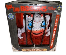 2021 Triaction Toys Dark Lord Boglins Crazy Clown Skeleton 1st Edition Puppet