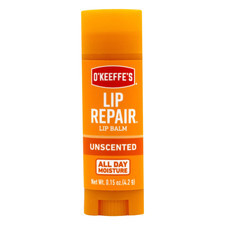 O'Keeffe's Lip Repair Unscented Lip Balm: 1-pack