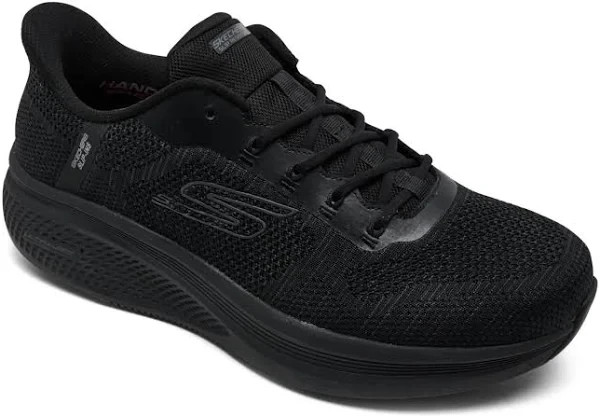 Skechers Work Shoes Men's Slip Ins Wide Black Slip Resistant