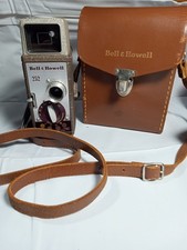 Bell  Howell 252 Two-Fifty-Two 8mm Movie Camera w/Case 1950s VTG