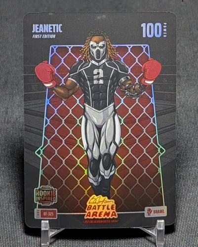 Ashton Jeanty JEANETIC Brawl Battlefoil RC 2026 Bo Jackson Battle Arena Raiders
