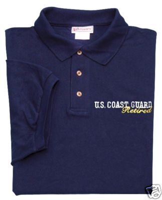U.S. COAST GUARD RETIRED POLO SHIRTS | eBay