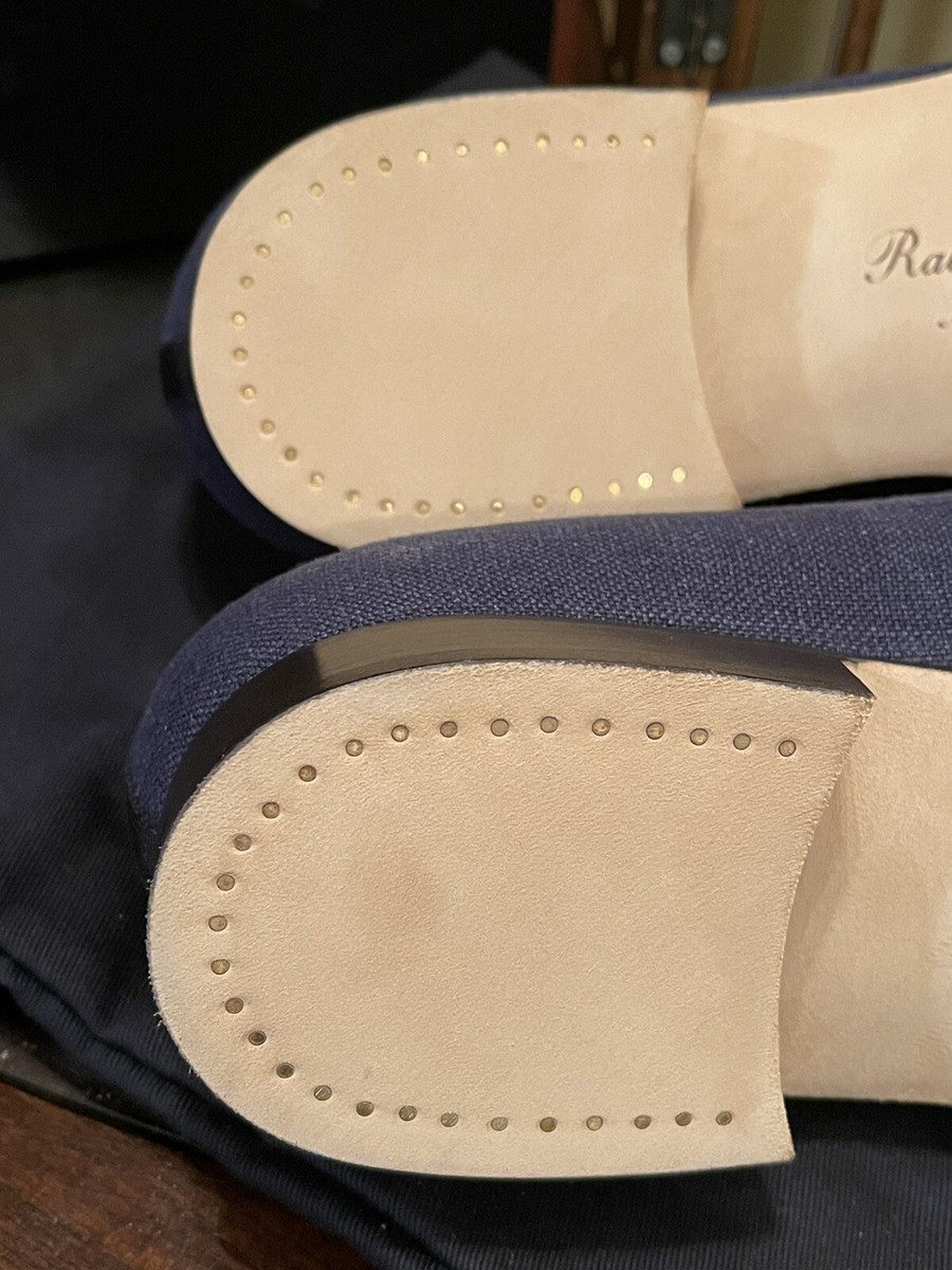 Ralph Lauren Purple Label Size 10D Buzzy Bear Slippers Shoes  display picture 3