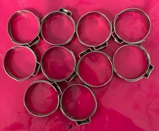 CLAMPS Oetiker type Stepless Ear  S.S 25.6  x 1"   5 pieces