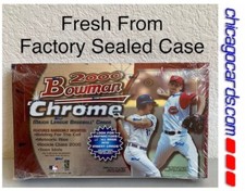 2000 Bowman Chrome HOBBY Box Look4 Roy Oswalt Rookie Griffey Jeter Ripken Refrtr