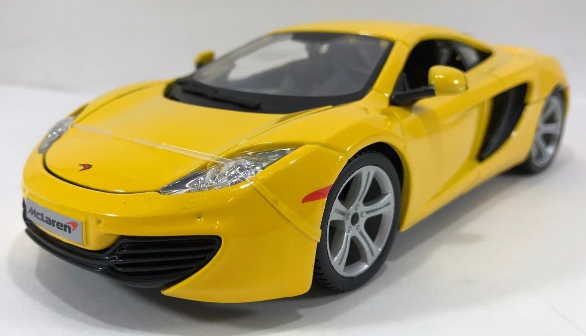Bburago - 18-21074 - McLaren MP4-12C Scale 1:24 - Yellow | eBay