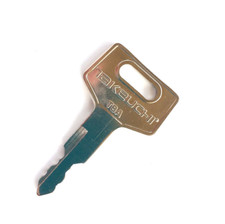 TAKEUCHI EXCAVATOR AND TRACK LOADER KEY 1700100019