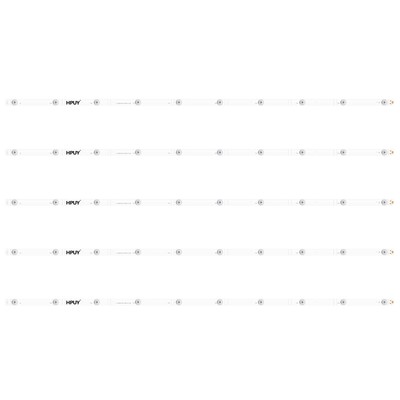 HPUY JL.D580A1330-365AS-M LED Backlight Strips (5)  for Sharp/Hisense TV 6sets