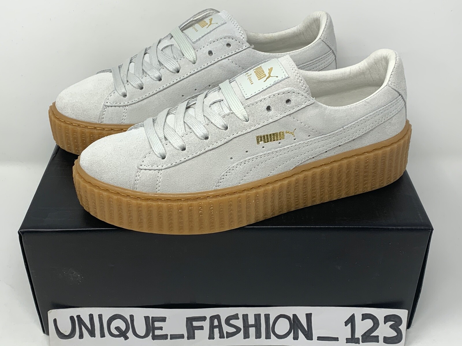 fenty creepers white