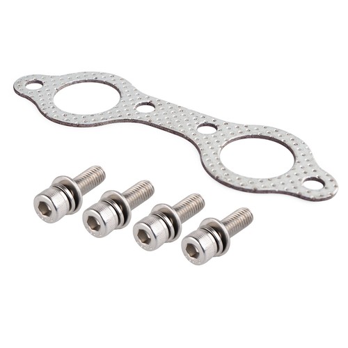 Muffler Manifold Bolts + Gasket For Polaris Sportsman 600 700 800 X2 RZR 800 - Picture 4 of 5