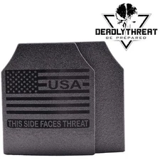 L3 Fearless Level III Big Boy Armor Plates Pair 11x14 In Stock Same Day SHIPPING