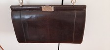 Borsa vintage anni 40 di coccodrillo