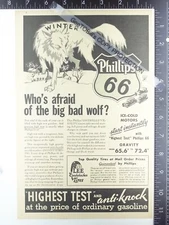 1933 ADVERTISING for Phillips 66 gas gasoline oil