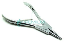 Body Piercing Tattoo Ring Opener 6" Forceps 3 Notched Pliers Tools UPDATED