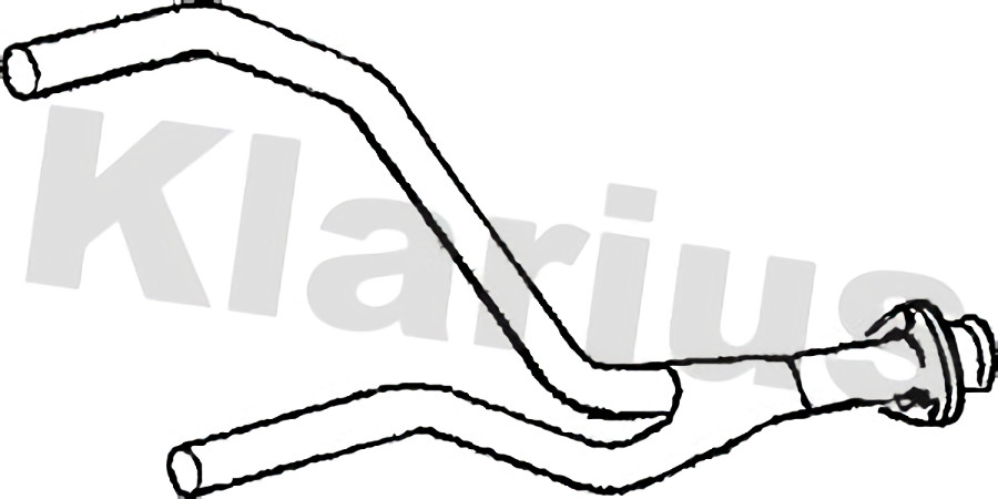 Klarius centre pipe fits Land Rover discovery range rover 3.585-90 LR76K