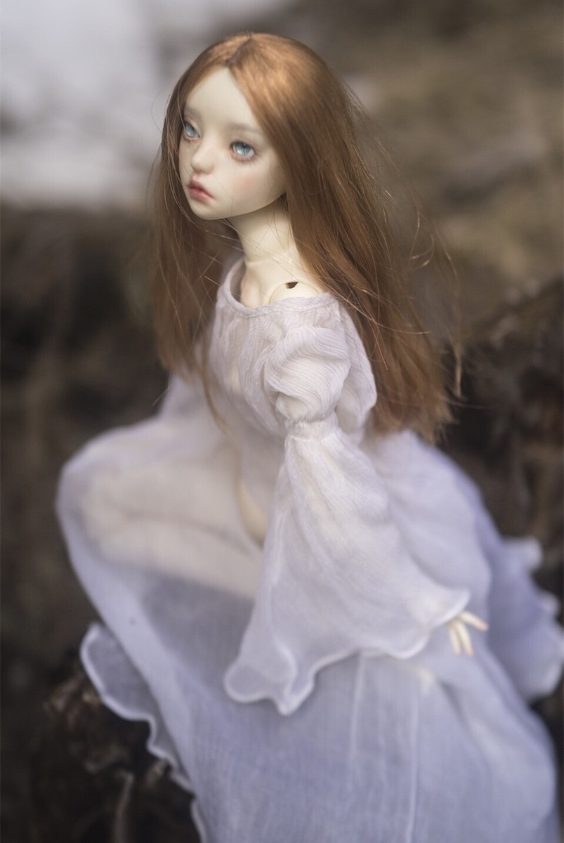 1/4 BJD Doll Girl Free Eyes +Face Up Resin Toys Gift Bare | eBay