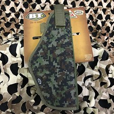 NUOVA FONDINA pistola paintball BT Tactical Molle - Woodland Digi Camo