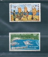 POLYNÉSIE 1966 TOURISME 2 VAL MNH MF16326