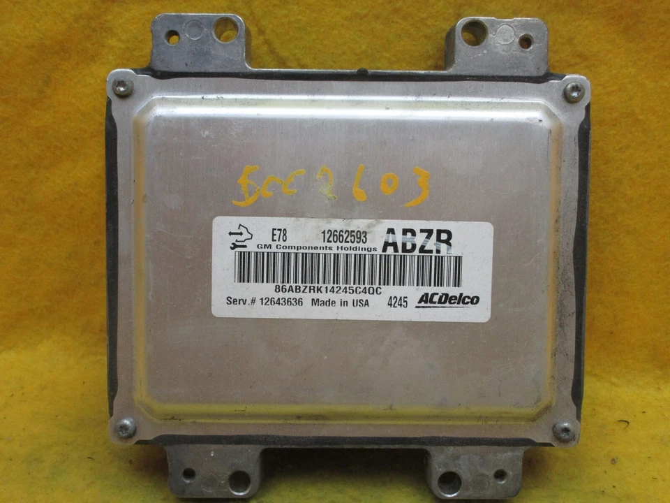 12 13 14 15 16 2012 2013 2014 2015 2016 GMC Sierra 3500HD ECU ECM PCM Foto 3 de 4