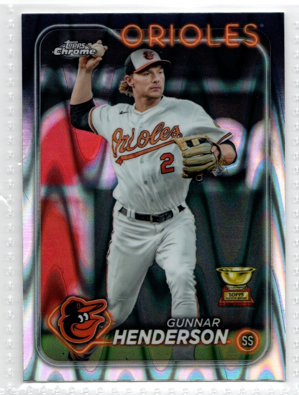 2024 Topps Chrome RayWave Refractors #36 Gunnar Henderson