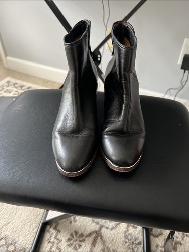 Coach Waldorf Calf Leather Ankle Boots 