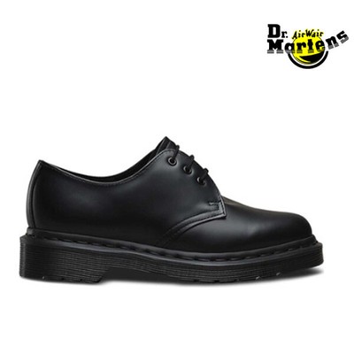 NEW Men's Shoes Dr. Martens 1461 MONO 3-Eye Leather Oxford 14345001 BLACK |  eBay