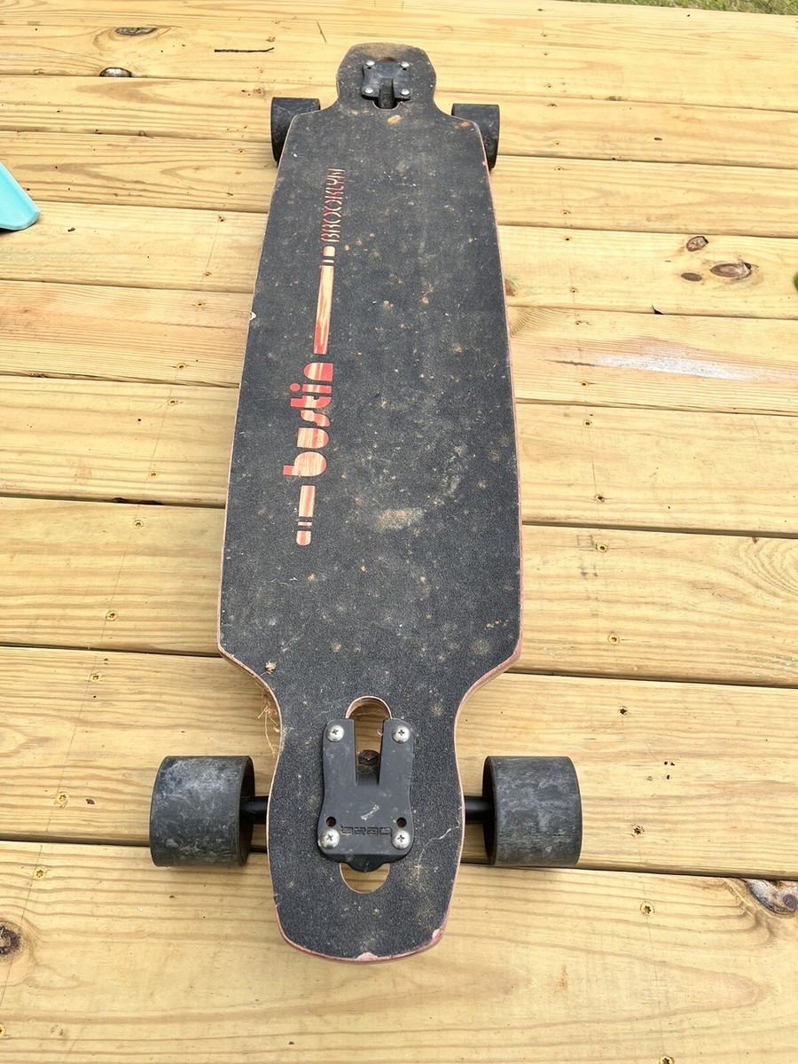 BUSTIN BROOKLYN Skateboard 40x 9 inch Longboard 100% Canadian