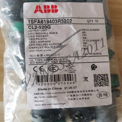 10PCS Brand new ABB CL2-520G 1SFA619403R5202 LED Pilot Linght Green 220VDC - Picture 2 of 11