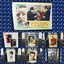 Marlon Brando ON THE WATERFRONT Collection Rare Original Posters Collector Cards