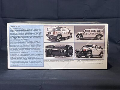 Hummer H2 with California Wheels 1/25 Scale Revell Model Car