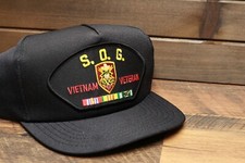 Studies & Observations Group Vietnam Snap Back Military Cap HMC Honors USA Made