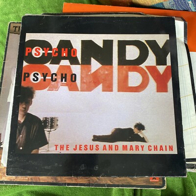 The Jesus and Mary Chain Psychocandy 1985 WEA Records Vinyl LP