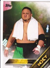 2016 Topps WWE Then Now Forever NXT Prospects #11 Samoa Joe 