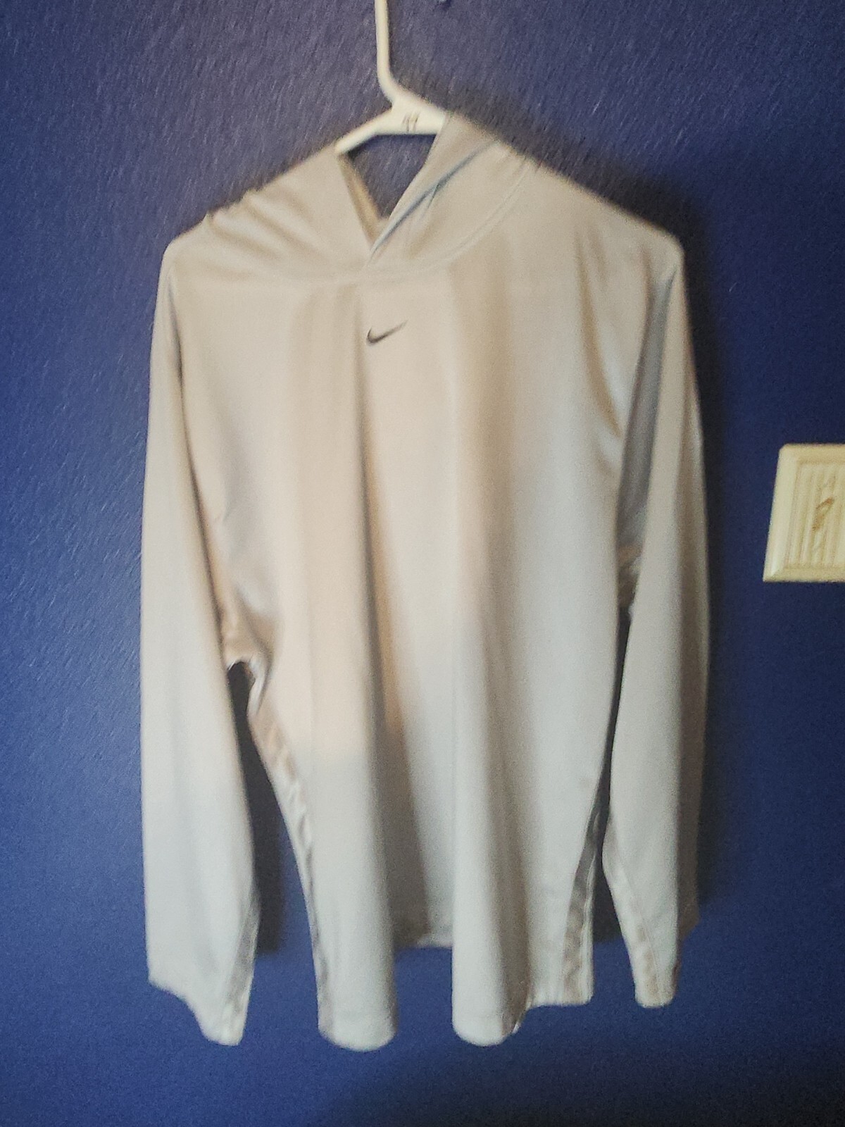 mens grey nike pullover hoodie