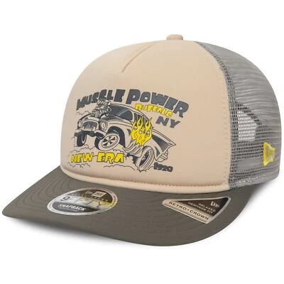 New Era 9Fifty Strapback Cap - RETRO CROWN Muscle Power - Photo 1/4