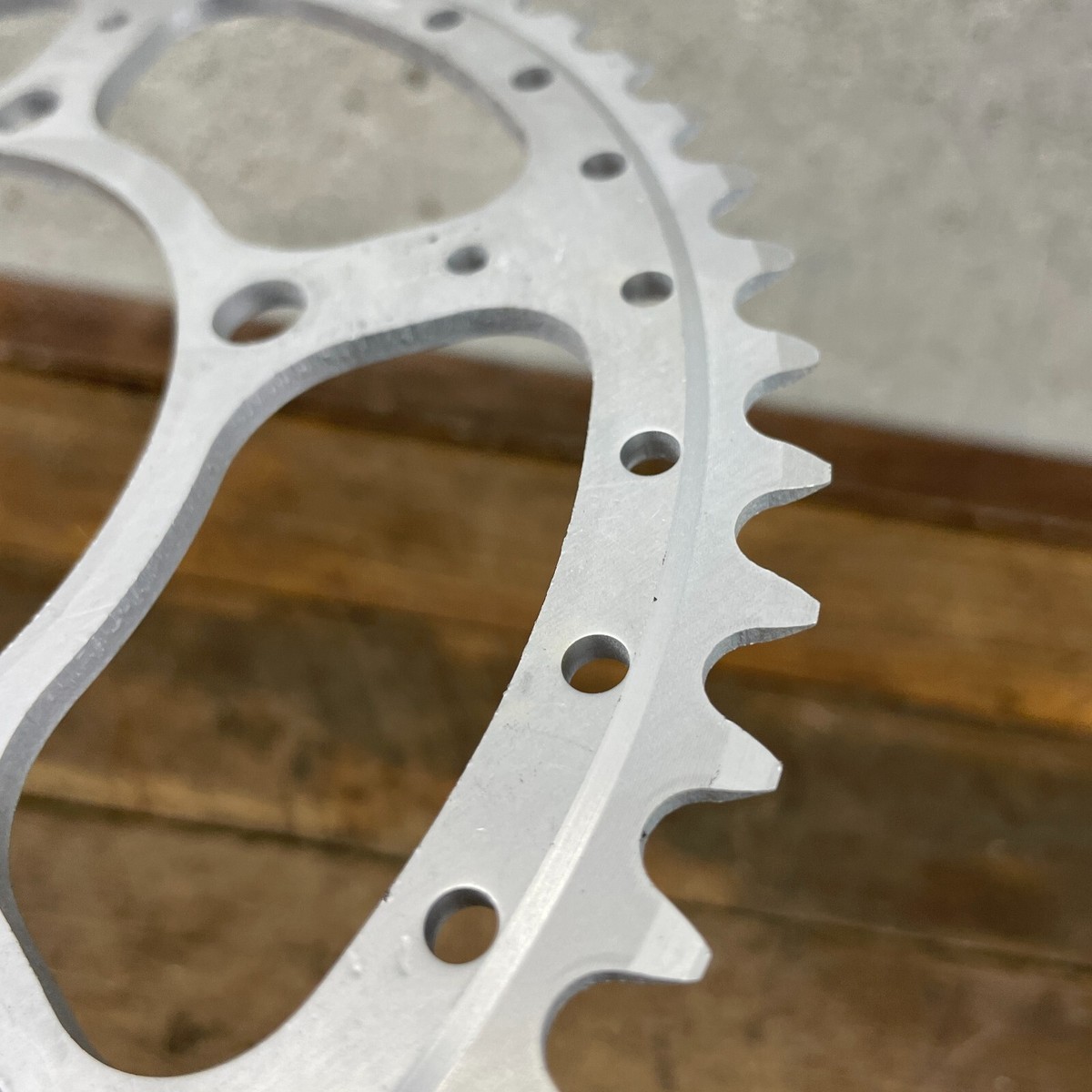 Plateau Stronglight 52 Dents Acier - 3 Bras - Vintage Neuf - Eroica