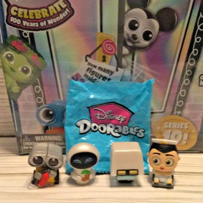 Disney Doorables series 10 Wall-E Eve Captain McCrea M-O (4) *Loose*