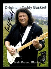 Teddy Baskes Autograph Card Original Signed ## BC 63879