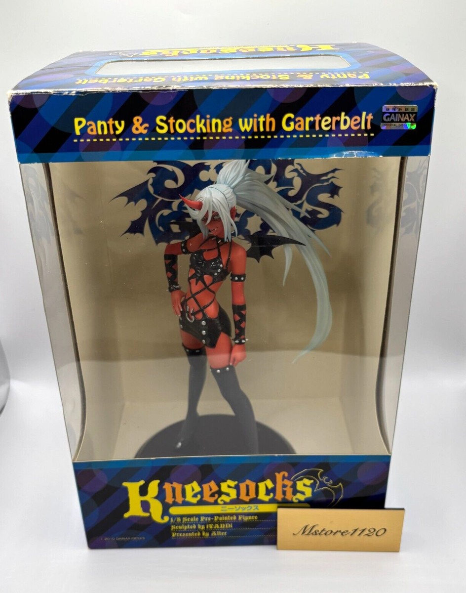 ニーソックス　Panty＆Stocking with Garterbelt 1/8 PVC製塗装済み完成品 Panty＆Stocking with Garterbelt