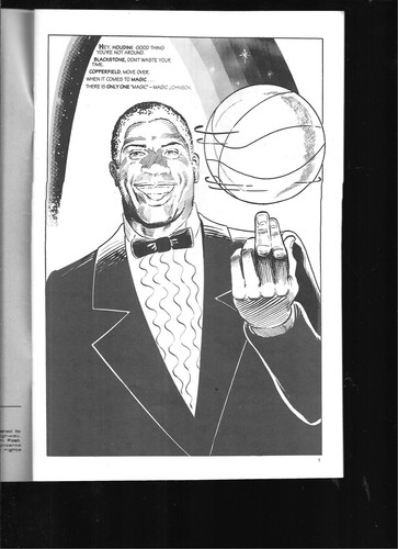 MAGIC JOHNSON SPORTS PERSONALITIES COMIC OCT. 1991, NO.4 - Picture 3 of 3