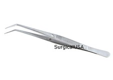 Perry Dressing Pliers Angled Serrated Grasping Tips Size 5 Inch | SurgicalUSA