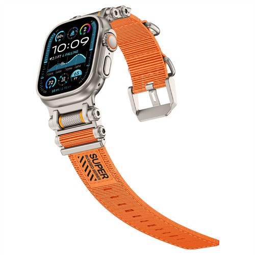 Correa de metal de nailon para Apple Watch iWatch Series 10 9 8 7 6 5 4 3 SE Ultra 2 - Imagen 15 de 80