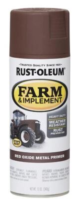 Rust-Oleum  Gloss Farm & Implement Spray Paint - 12 oz. Price Per Can New
