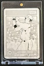 2011 Panini Contenders 1/1 Brandon Nimmo Rookie Printing Plate #12 NY Mets