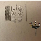 P&D Marsh N Gauge N Scale B335 LNER triple bracket signal kit requires painting