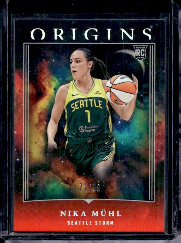 2024 Panini Origins WNBA - Nika Muhl #92 Red /99 Rookie