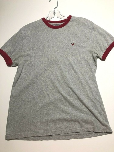 Small Ringer Short Sleeve Logo Tee | eBay