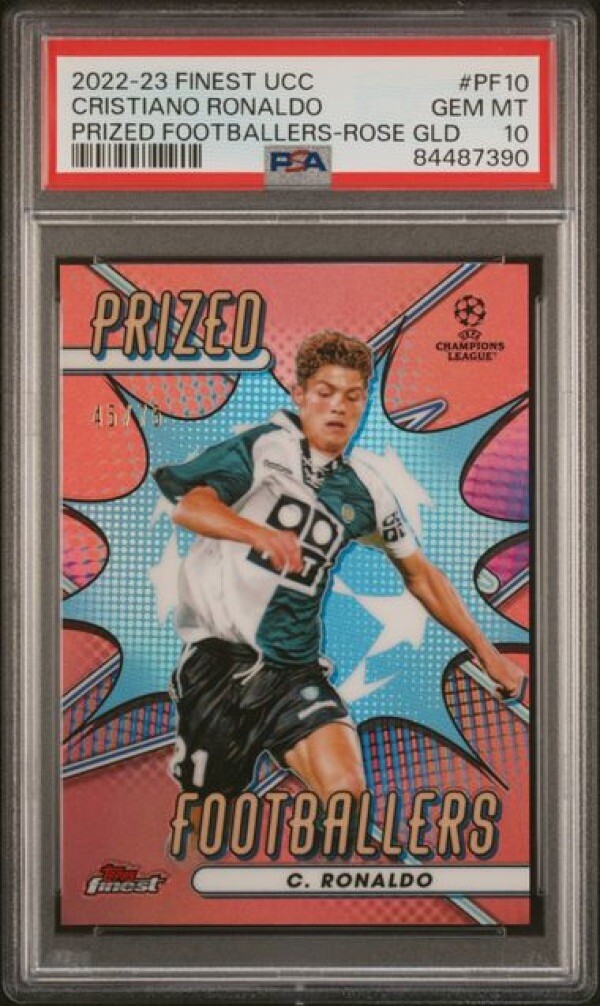 その他 PSA10 20-21 TOPPS UCL JAPAN /75 RONALDO CRISTIANO RONALDO UEFA Champions League Record Most
